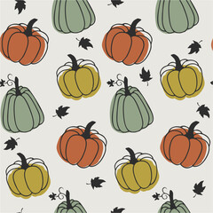 Halloween seamless pattern