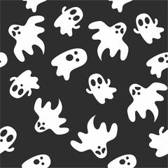 Halloween seamless pattern