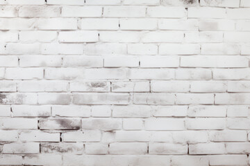 Muro de ladrillos blanco. - obrazy, fototapety, plakaty