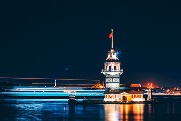 istanbul city at night