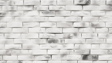 white brick wall texture abstract vintage background