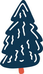 Christmas Set Cartoon Cute Little Santa Gift Holiday Decoration Illustration