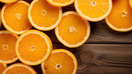 freshly sliced oranges, their vibrant hue and juicy texture taking center stage