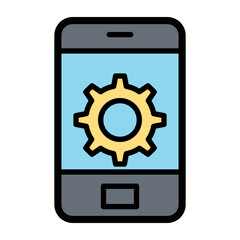 Smartphone setting icon