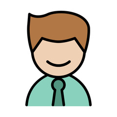 Real estate agent icon