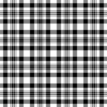 Tartan plaid vector of check seamless fabric with a pattern textile texture background.