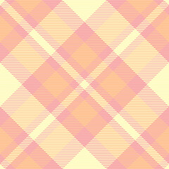 Textile fabric check of plaid pattern background with a vector tartan seamless texture.