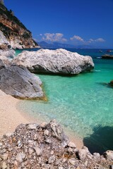 Cala Goloritze beach in Sardinia