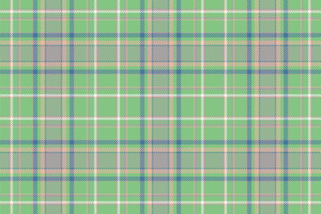 Plaid background, check seamless pattern. Vector fabric texture for textile print, wrapping paper, gift card or wallpaper.