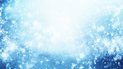 Obraz premium Winter blizzard snow abstract background 