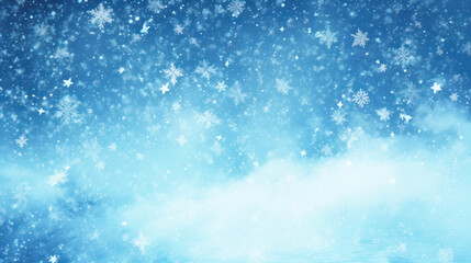 Fototapeta premium Winter blizzard snow abstract background 