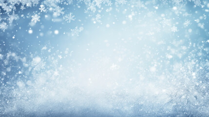 Fototapeta premium Winter blizzard snow abstract background 