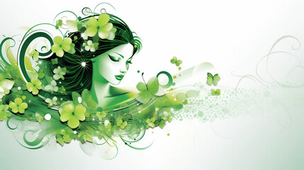 green girl 