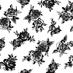 Beautiful floral pattern perfect for textile design,