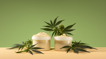 Marijuana body care cream