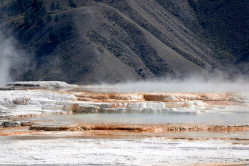 Stunning landscapes of Yellowstone National Park World Heritage