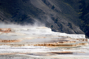 Stunning landscapes of Yellowstone National Park World Heritage