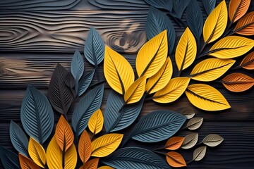 autumn leaves background