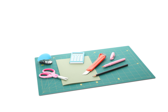 PNG, accessory for creativity - cutting mat, isolated on white background - Powered by Adobe