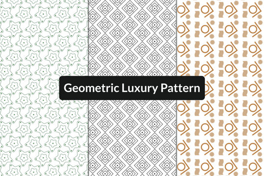Seamless Geometric Vector Pattern