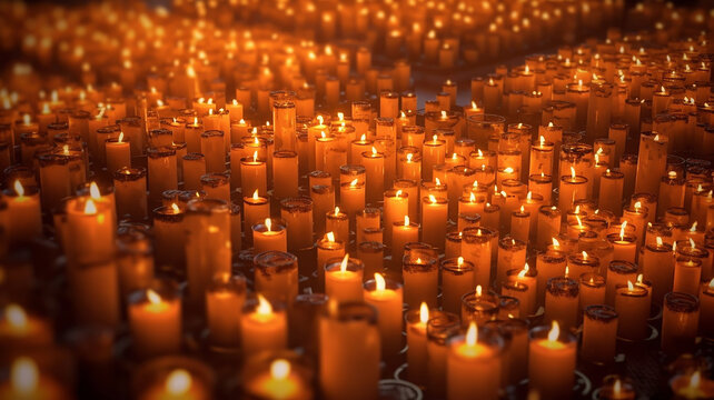 background, light, black, candle, fire, memory