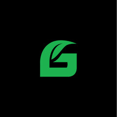 G Tree Leaf Logo