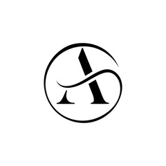 Fototapeta premium A MODERN LOGO 