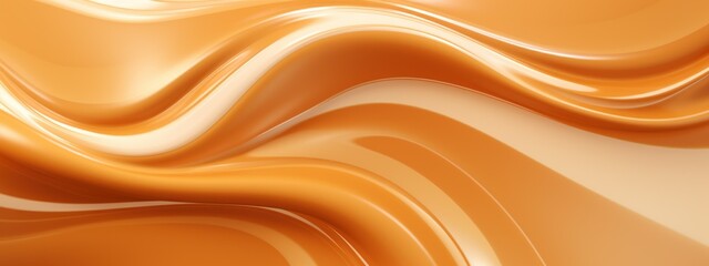 texture close-up macro beige color caramel liquid banner