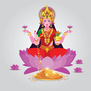 Laxmi Pooja Devi Laxmi Diwali festival