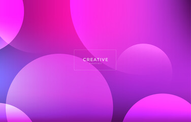 background with circles, Abstract pink background with space, Pink gradient