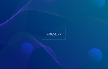 Abstract blue background with lines