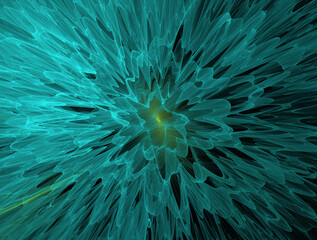 Fototapeta premium Imaginatory fractal abstract background Image
