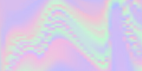 Vector illustration of abstract blurred rainbow light background. Hologram abstract backdrop