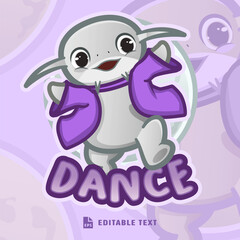 Cute Catfish Logo Mascot Character