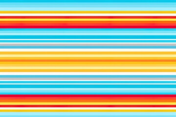 Party decoration or background with colorful striped Mexican ethnic fabric pattern