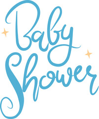 Obraz premium Baby Shower Clip Art