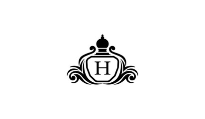 Illustration of a Temple Logo H
