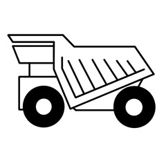 Mining Truck Icon