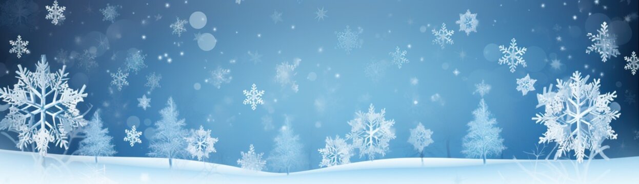 A magical Christmas background with festive charm