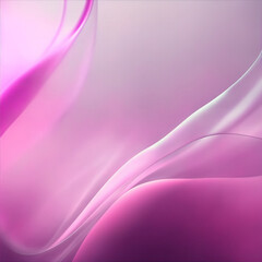 abstract purple background - White and pink background - Pink abstract - Curves and lines - Generative AI