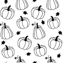 Halloween seamless pattern