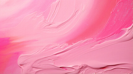 Obraz na płótnie Canvas Pink Acrylic Textured Paint