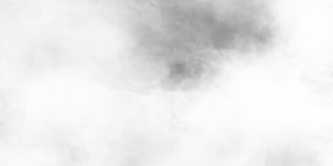 Realistic white soft clouds panorama cut out transparent background. Beautiful realistic clouds. Steam condensation cumulus cloudy special effect.