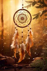 Dream catcher concept symbol