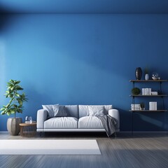 Cozy home interior in pastel colours