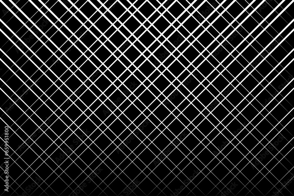 Aufkleber diagonal stripe of regular pattern. design lines white on black background. design print for illustr