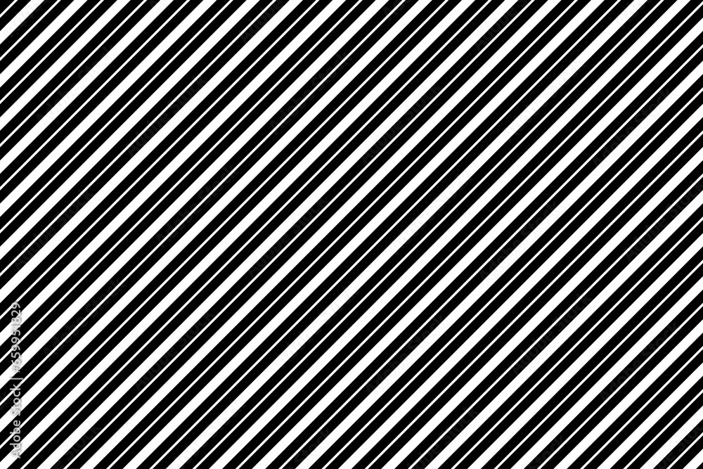 Fototapete diagonal stripe of regular pattern. design lines white on black background. design print for illustr