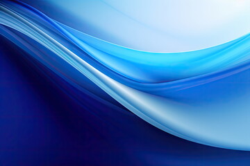 Fototapeta premium Smooth blue background abstract gradient