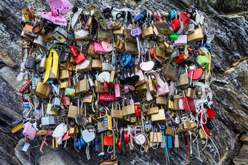 Fototapeta premium Love padlocks