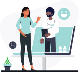 Fototapeta premium Telemedicine
